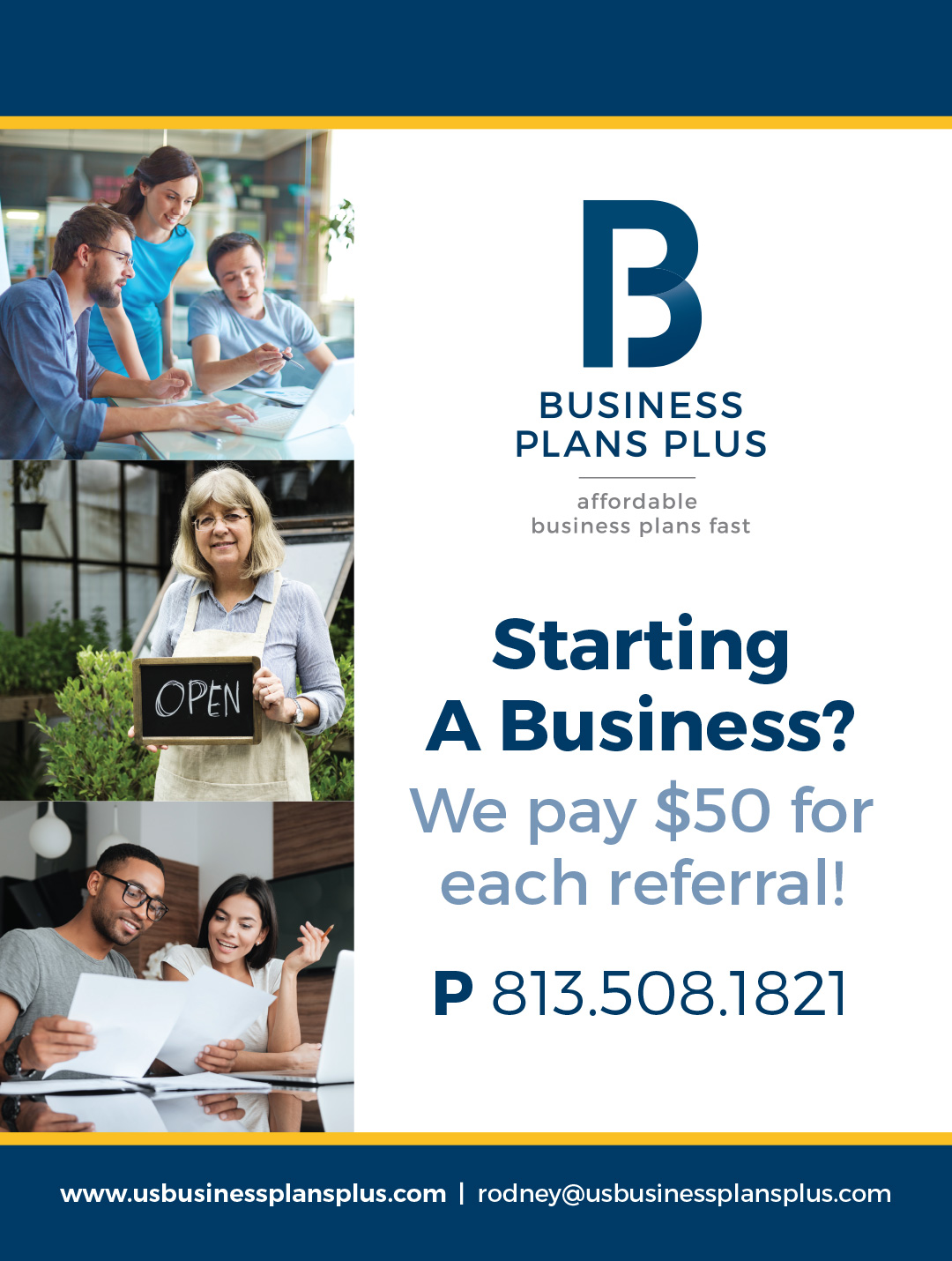 BUSINESS PLANS PLUS-POSTER